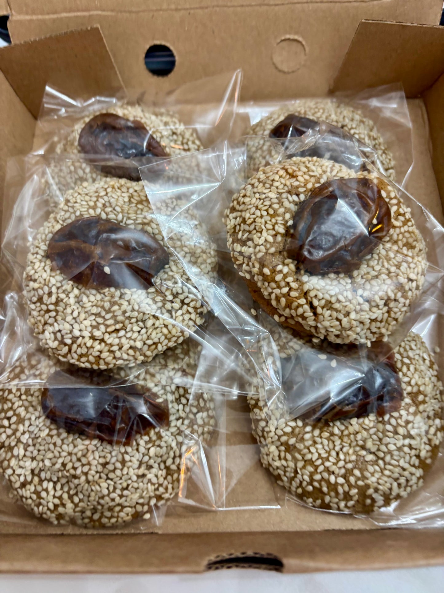 Tahini Date Cookies