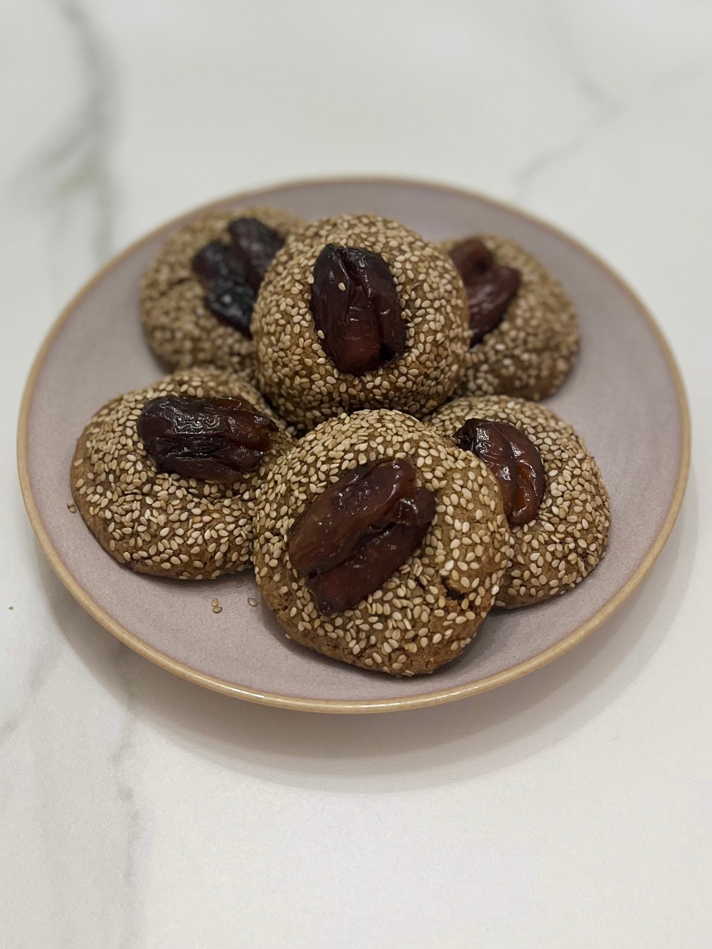 Tahini Date Cookies