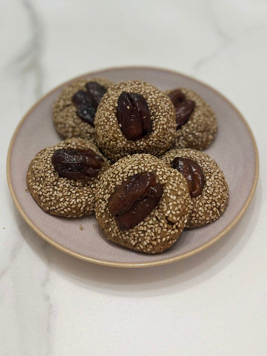 Tahini Date Cookies