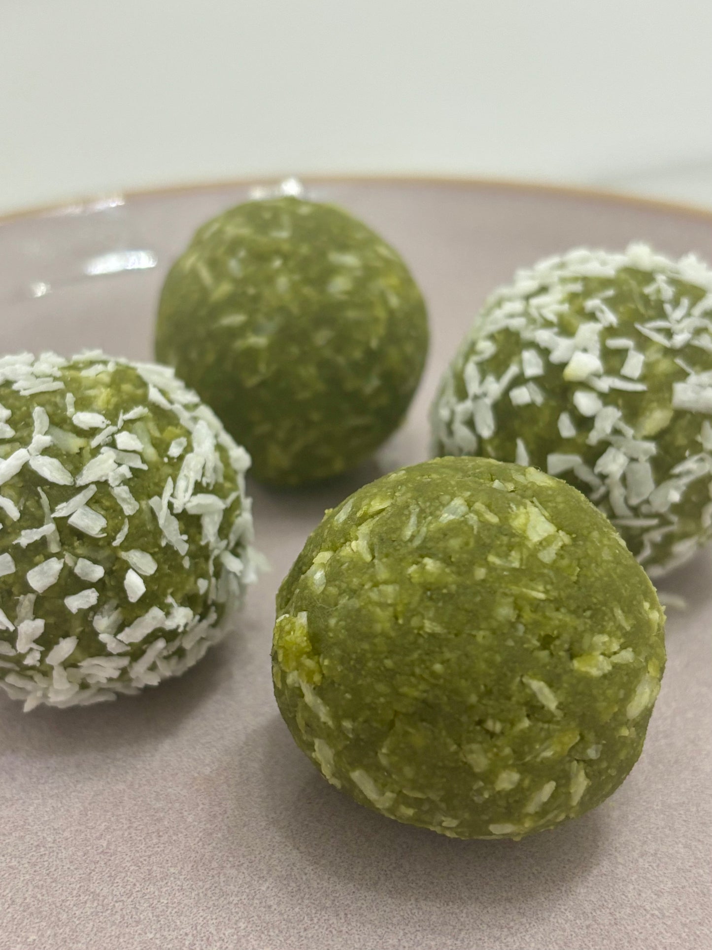 Matcha Coconut Energy Balls