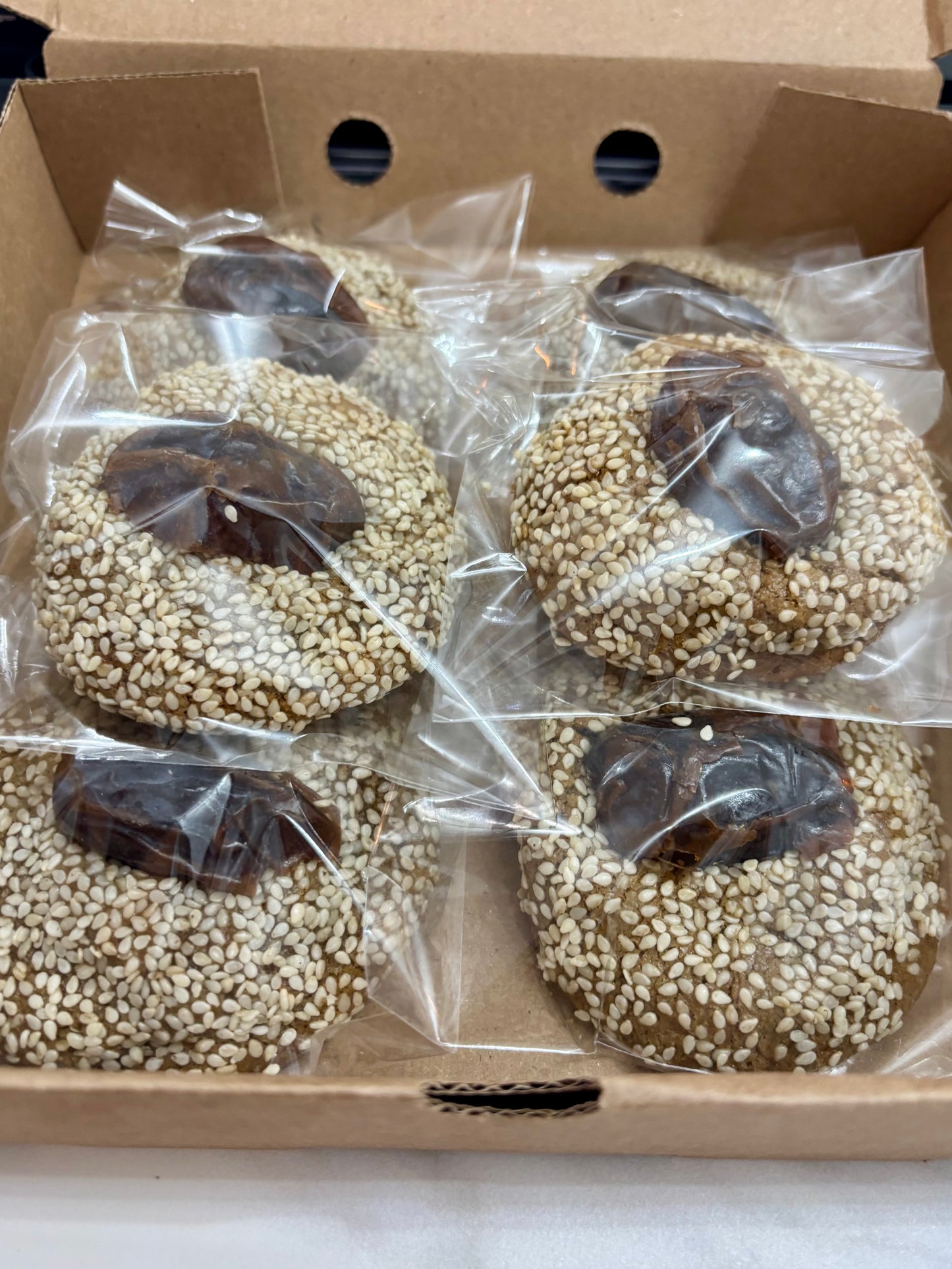 Tahini Date Cookies
